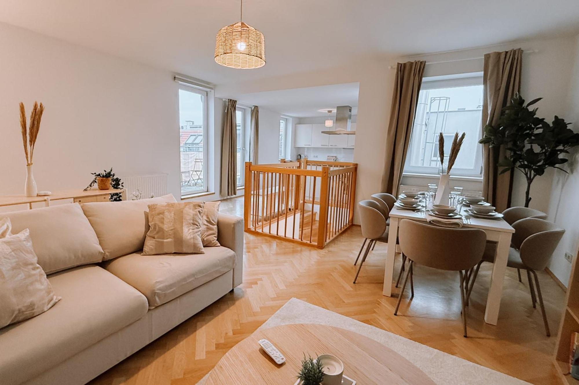 90Qm, 3 Bedrooms, Near Schoenbrunn, Balcony - Axara Housing 비엔나 외부 사진